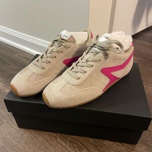 BRAND NEW Rag and bone Stylish Beige and Pink Women's Sneakers